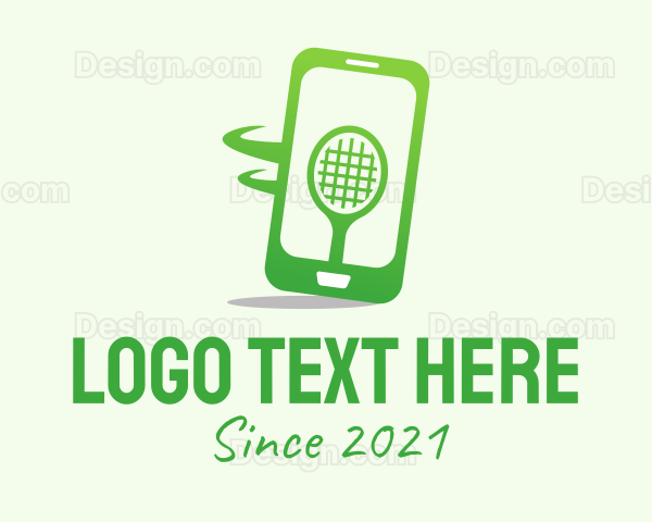 Tennis Mobile App Logo