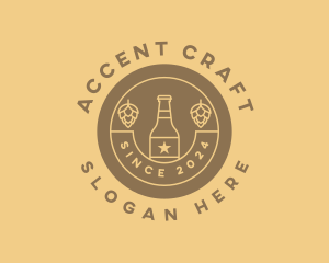 Craft Beer Brewing logo design