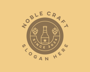 Craft Beer Brewing logo design