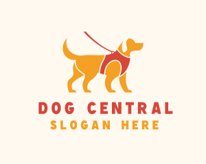 Puppy Dog Walking logo design