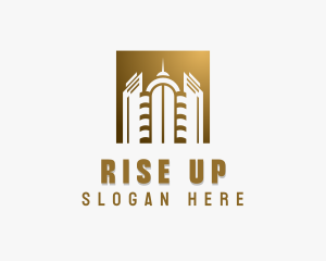 Skyscraper Tower Building logo design