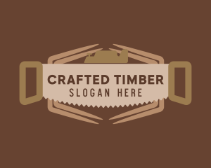 Logging Saw Planer logo design