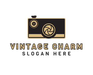 Retro Photography Camera logo