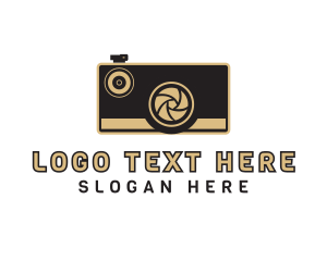Photograph - Retro Photography Camera logo design
