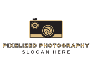 Retro Photography Camera logo design