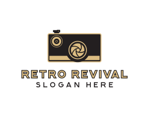 Retro Photography Camera logo design