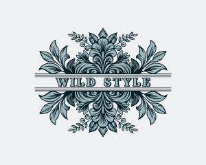 Flower Styling Event logo design