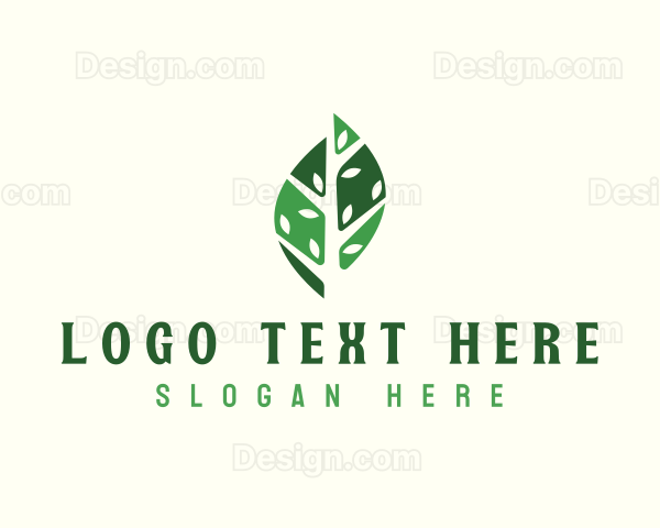 Natural Tree Leaf Logo