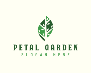 Natural Tree Leaf logo design