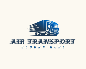 Fast Truck Trailer logo design