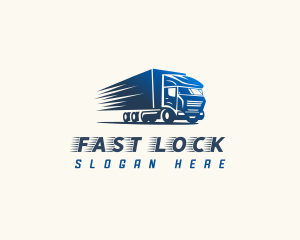 Fast Truck Trailer logo design