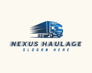 Fast Truck Trailer logo design