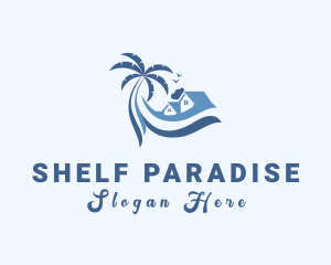 Beach Island House logo design