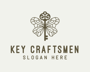 Luxury Butterfly Key logo