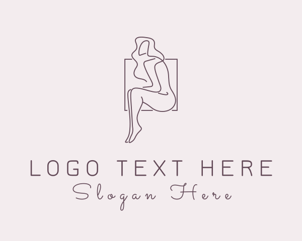 Sitting logo example 2
