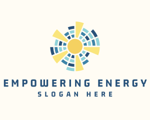 Solar Energy Power logo design