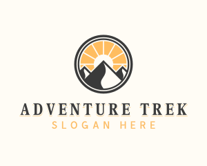 Mountain Peak Adventure logo design