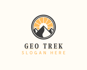 Mountain Peak Adventure logo design