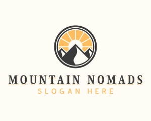 Mountain Peak Adventure logo design