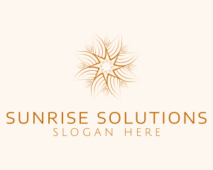 Cosmic Luxury Sun logo