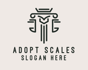 Legal Justice Scale   logo design