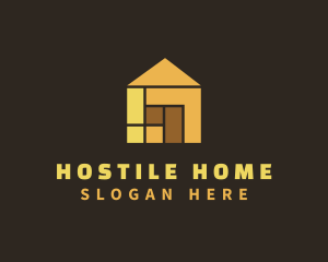 Home Tile Flooring logo design