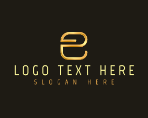 Consulting Tech Agency Letter E logo