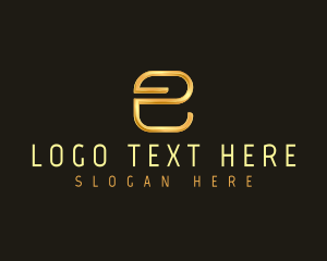 Consulting Tech Agency Letter E Logo