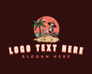 Tropical Skeleton Island logo