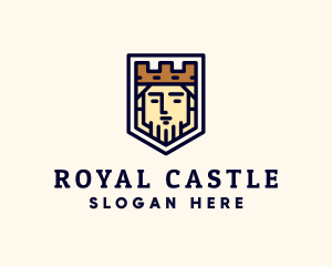 King Castle Shield  logo design