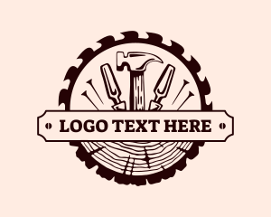 Log Carpentry Tools logo