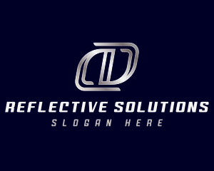 Modern Industrial Letter D logo