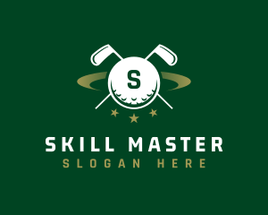 Golf Tournament Ball logo design