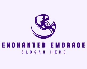 Globe Hug Care Organization logo design