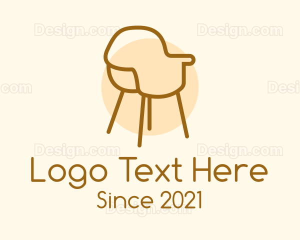 Minimalist Sofa Chair Logo