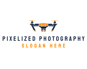 Drone Photography Lens logo design