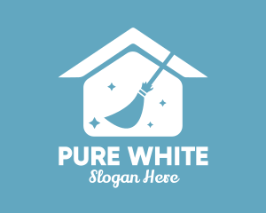 White House Cleaning logo design