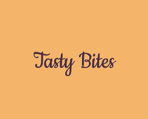 Script Pastry Text logo design