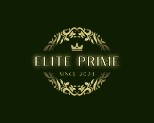 Luxury Royal Crown logo design