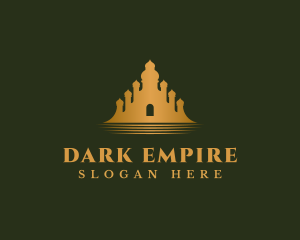 Ancient Mausoleum Structure logo design