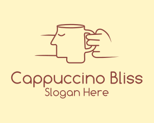 Brown Face Cup logo design