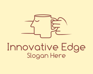 Brown Face Cup logo design