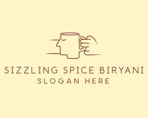 Brown Face Cup logo design