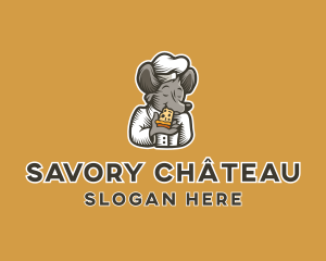 Cheese Chef Mouse  logo design