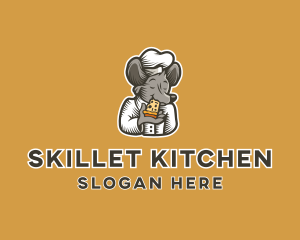 Cheese Chef Mouse  logo design