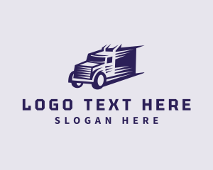 Truck Cargo Delivery logo