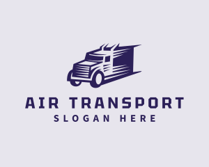 Truck Cargo Delivery logo design