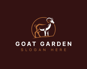 Goat Bighorn Sheep logo design