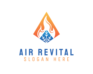 Thermal Fire Ice logo design