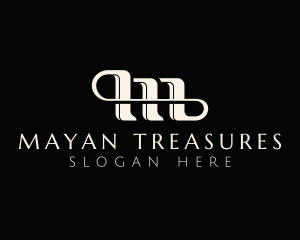 Luxury Vintage Elegant Letter M logo design